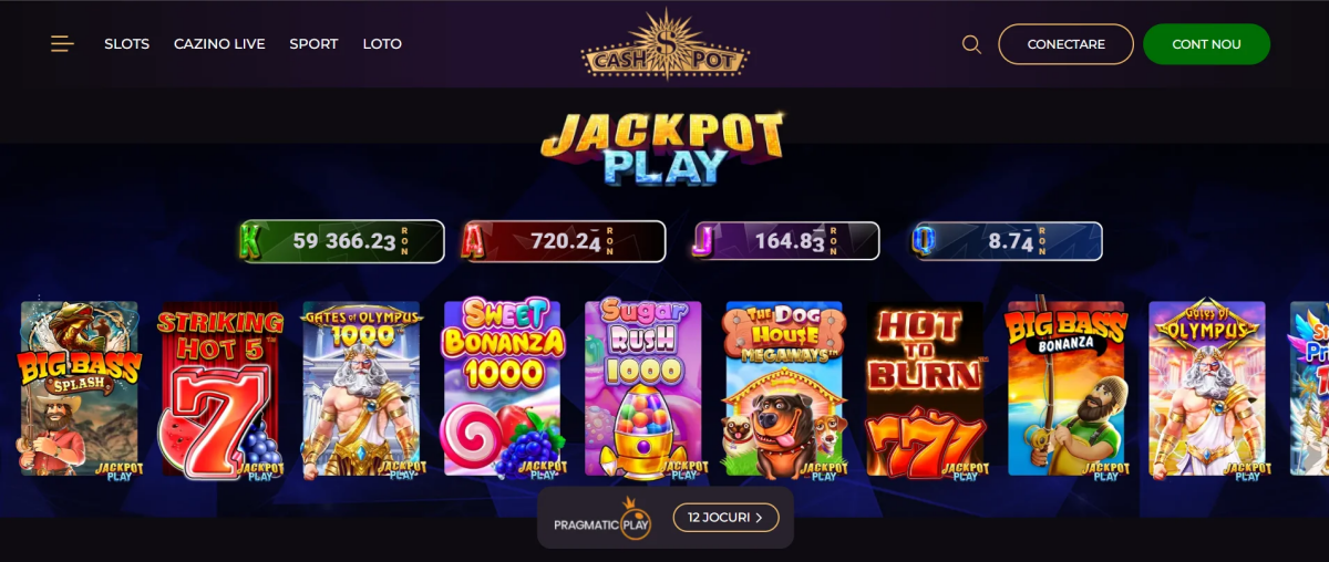 cashpot jocuri