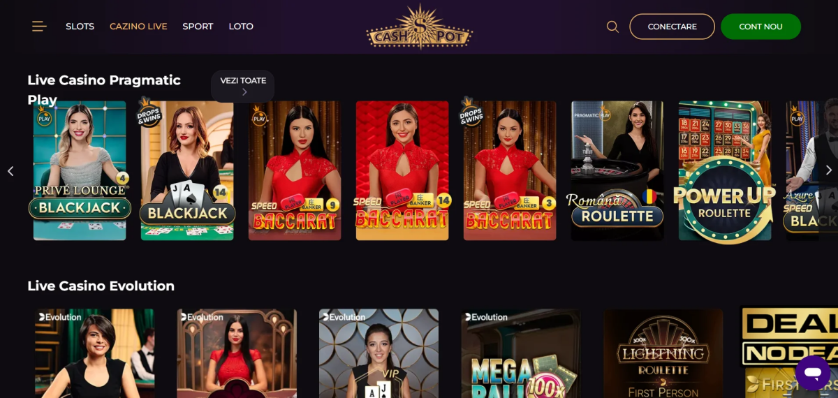cashpot live